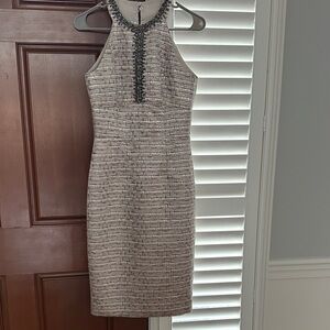 Stunning Maggy London Textured Sleeveless Dress